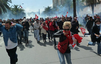 Pour la chute du régime de Tunis