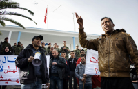 Sit-in à Kasserine
Crédit photo: Francesca Oggiano