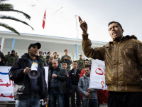 Sit-in à Kasserine
Crédit photo: Francesca Oggiano